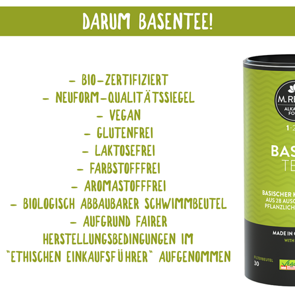 M. Reich BasenTee, 30 Filterbeutel – Bild 4