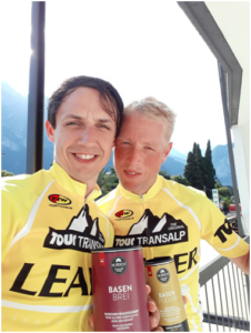Titelverteidigung Tour Transalp