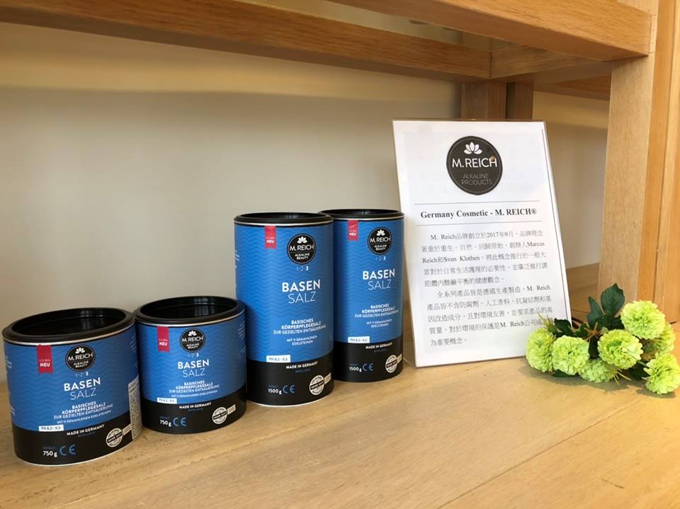 Taiwan badet basisch mit dem BasenSalz M. Reich