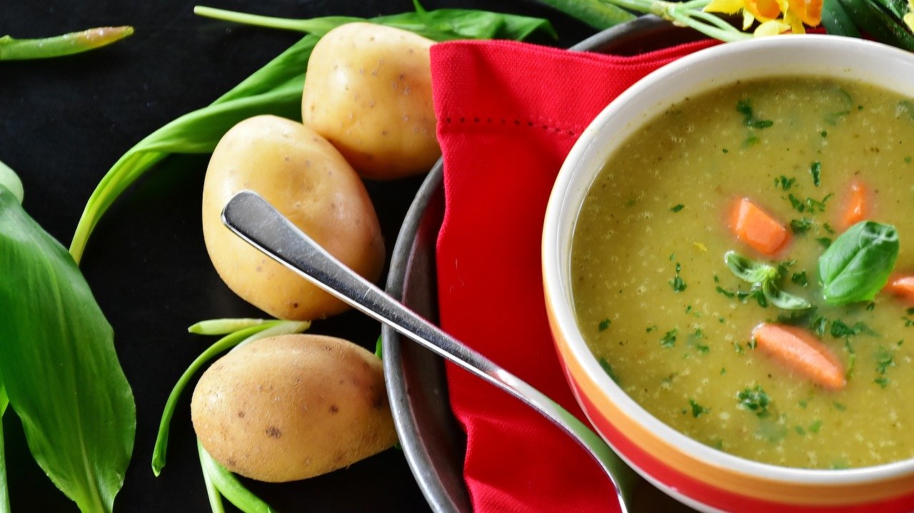 Basische Kartoffelsuppe
