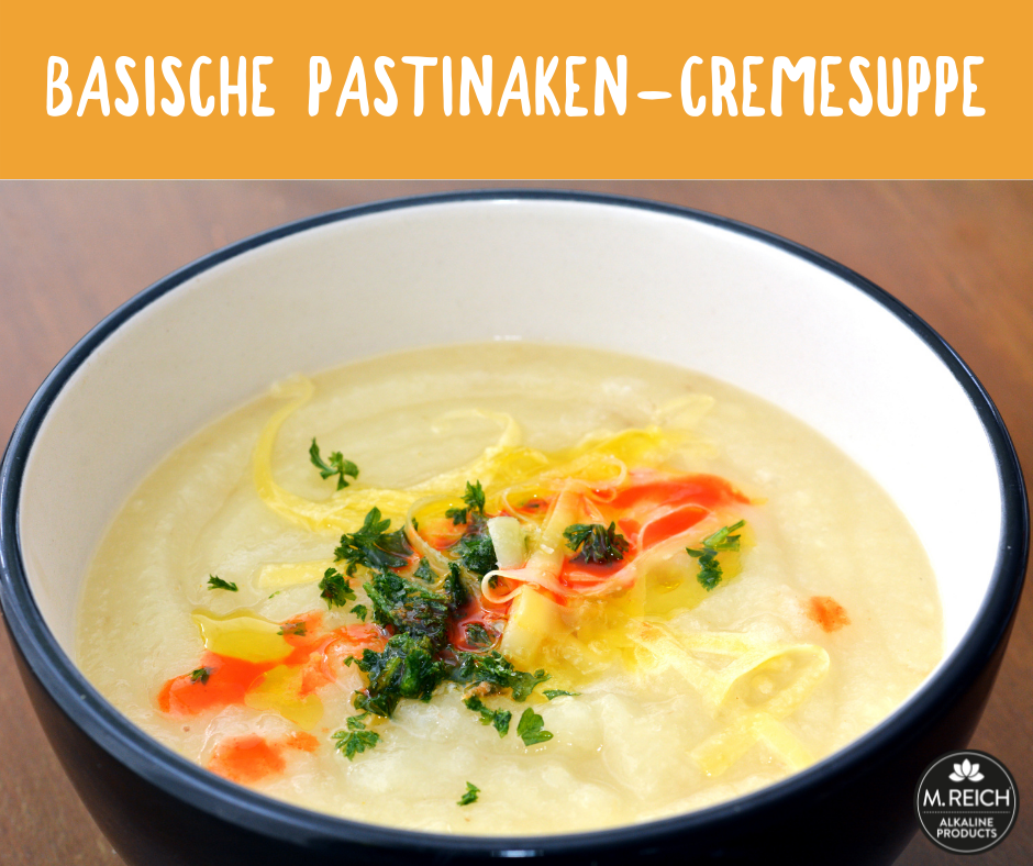 Basische Pastinaken-Cremesuppe