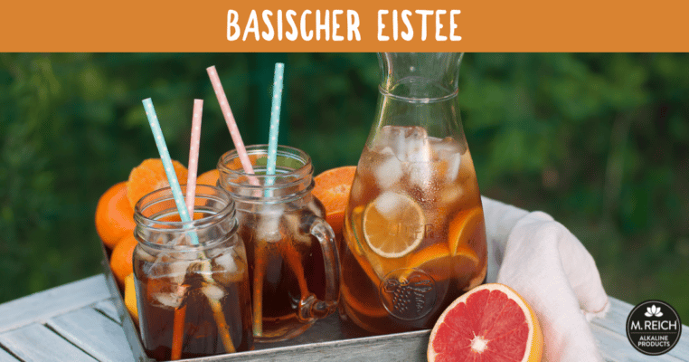 Basischer Eistee