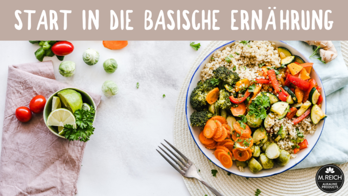Start in die basische Ernährung