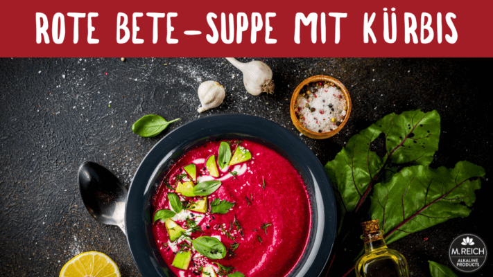 Rote Bete-Suppe mit Kürbis