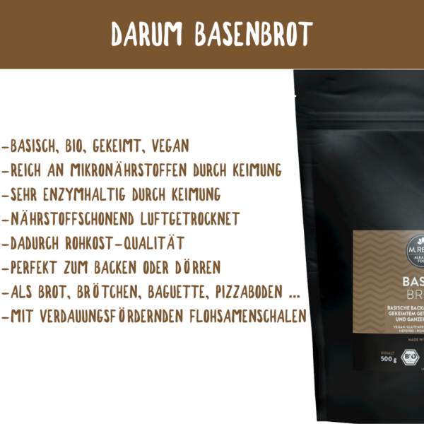 M. Reich BasenBrot, 500 g – Bild 3