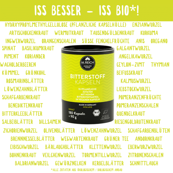 M. Reich BitterStoffKapseln, 180 Stk. – Bild 6