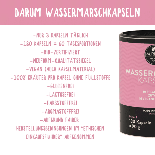 M. Reich WasserMarschKapseln, 180 Stück – Bild 3