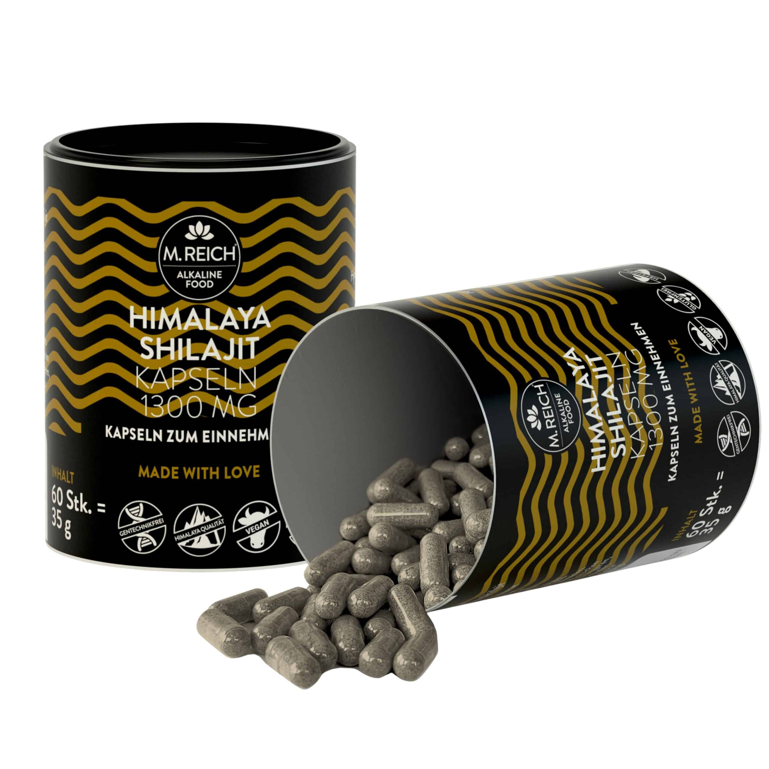M. Reich HimalayaShilajitKapseln, 60 Stück – Bild 2