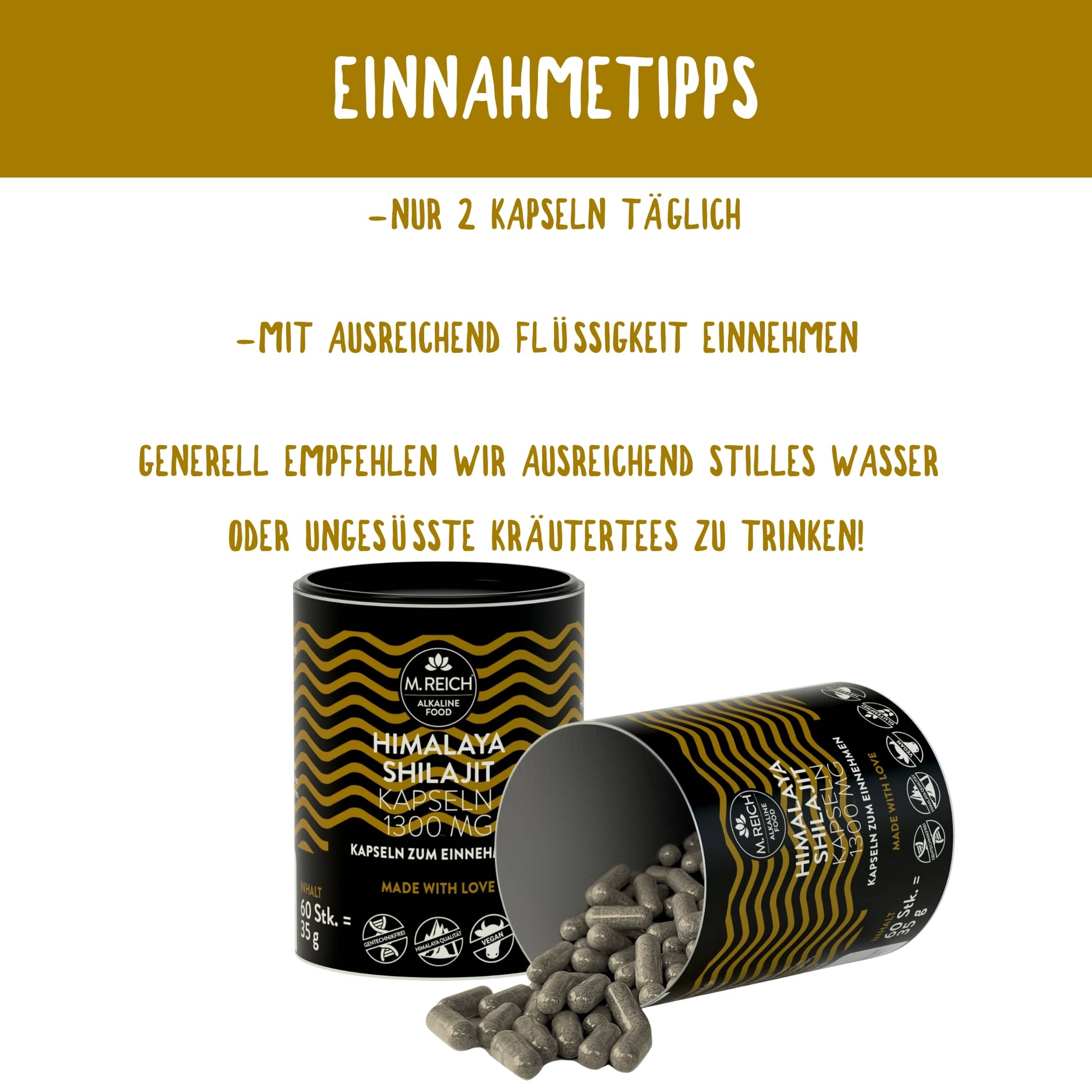 M. Reich HimalayaShilajitKapseln, 60 Stück – Bild 5